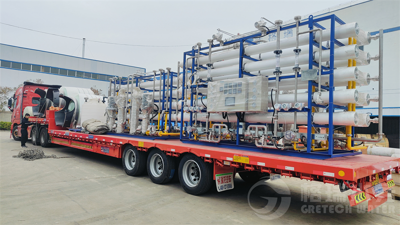 喜訊，又發(fā)貨啦！發(fā)貨廣東某鋼鐵企業(yè)2*10t/h除鹽水設(shè)備